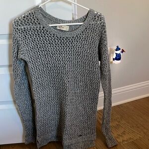 Hollister grey sweater